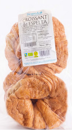 [1030303] CROISSANT DE ESPELTA Biogredos (4 ud)