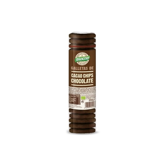 [1030313] GALLETAS DE CACAO CHIPS CHOCOLATE Biocop (250 g)