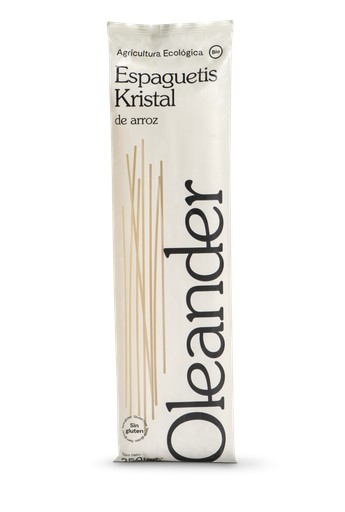 [2080165] ESPAGUETI DE ARROZ SIN GLUTEN KRISTAL Oleander (250gr)