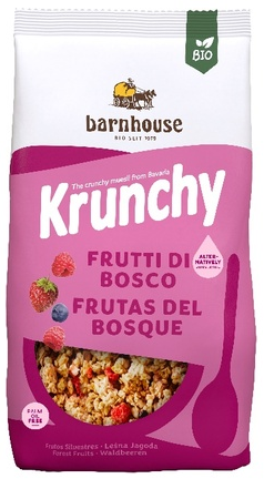 KRUNCHY FRUTAS DEL BOSQUE Barnhouse (750 g) Cad. 29/7