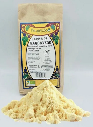 [2081032] HARINA DE GARBANZO Biogredos (500 gr)