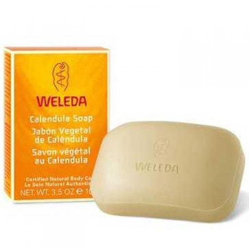 [3300027] PASTILLA DE JABON CALENDULA Weleda (100 g)