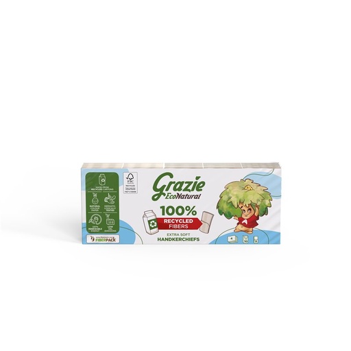 [3050171] PAÑUELOS DE PAPEL Lucart (10 paquetes)