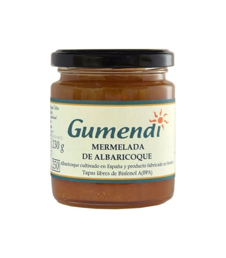 [2060202] MERMELADA  ALBARICOQUE Gumendi (250 gr.)