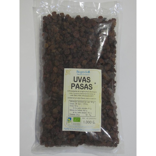 [2020481] UVAS PASAS SULTANAS (250 gr)