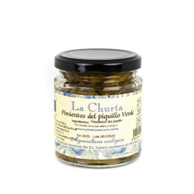 [2061029b] PIMIENTO DEL PIQUILLO VERDE La Churta (215 g)