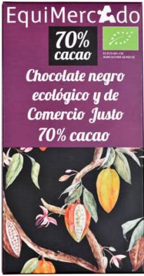 [2051086] CHOCOLATE NEGRO 70% Equimercado (80 g)