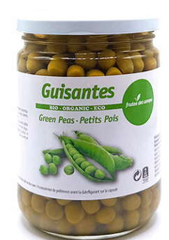 [2061016] GUISANTES EN CONSERVA Frutos del campo (425 gr)