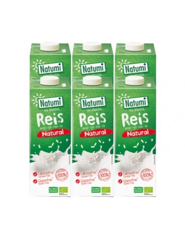 [2092077] LECHE DE ARROZ NATUMI (Pack de 6) 