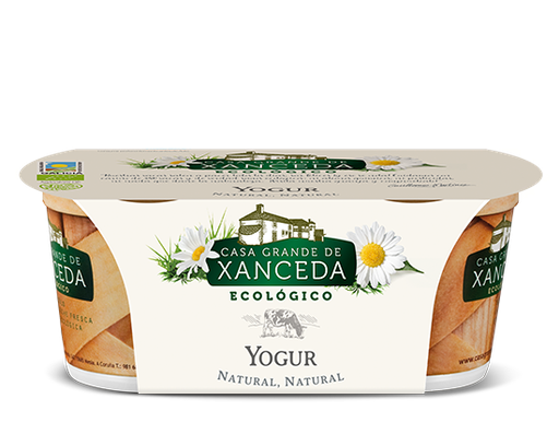 [1050042] YOGURT NATURAL Xanceda (2 und de 125g) (solo en pabellon)