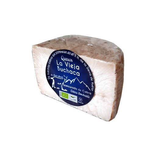 [1050076] QUESO SEMI-CURADO DE CABRA MEDIO al kg(+-380 gr) 