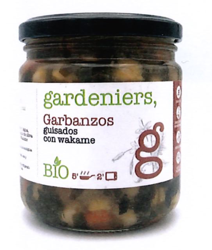[2061062] GARBANZO GUISADO CON ALGA WAKAME Gardeniers (350 g)