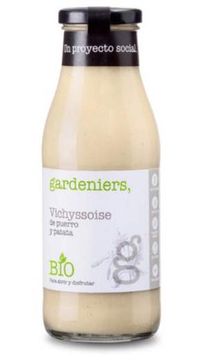 [2074073] VICHYSSOISE DE PUERRO Y PATATA Gardeniers (490 gr.)