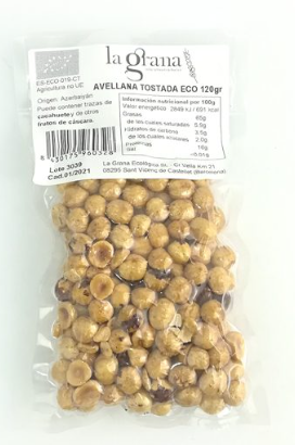 [20110261] AVELLANA TOSTADA La Grana (200 gr)