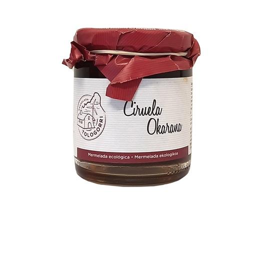 [20601411] MERMELADA DE CIRUELA ROJA CON MANZANA SIN AZUCAR Tologorri (270 gr)
