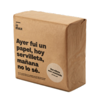 [3050190] SERVILLETAS NATURAL 32,5x32,5 (100 und) SOLYECO