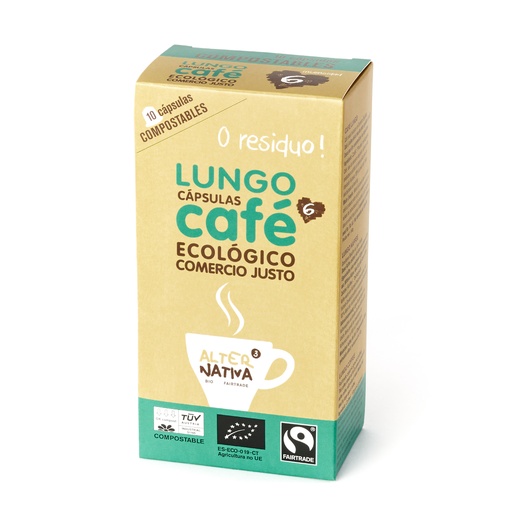 [2040060] CAPSULAS DE CAFE LUNGO Alternativa3 (10 und)