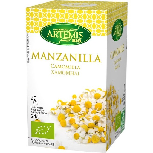 [2041024] MANZANILLA DULCE INFUSION Artemis-Herbes de Moli (20 bolsitas)