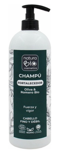[3300034] CHAMPU FORTALECEDOR OLIVA & ROMERO Naturabio (740 ml)