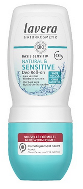DESODORANTE ROLL-ON 48H NATURAL & SENSITIVE Lavera (50 ml)