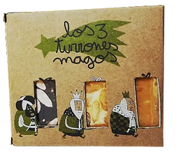 [3040006B] TURRON 3 REYES EN TREN Massaxuxes (300 gr)