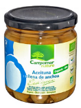[202050001] ACEITUNA VERDE RELLENA DE ANCHOA GORDAL Campomar nature (350 g)