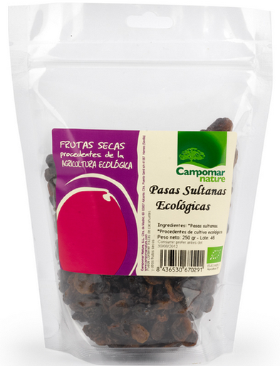 [202050014] PASAS SULTANAS Campomar nature (250 g)