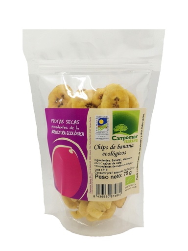 [202050017] CHIPS DE BANANA Campomar nature (75 g)