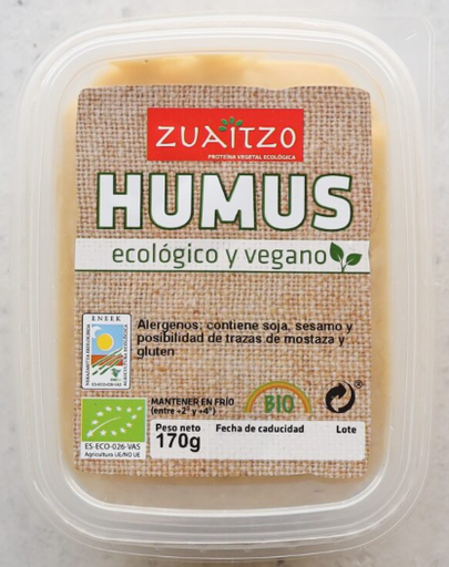 [20721242] HUMUS AL NATURAL Zuaitzo (170 g)