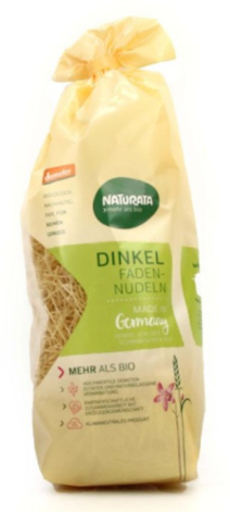 [2080273] FIDEOS DE ESPELTA Naturata (250 g) Demeter